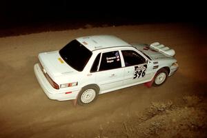 Keith Roper / Jack Evenson Mitsubishi Galant VR-4 on SS2.