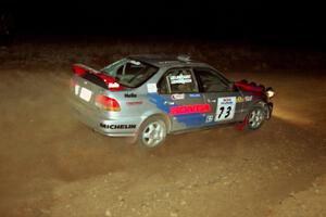 Nick Robinson / Carl Lindquist Honda Civic on SS4.