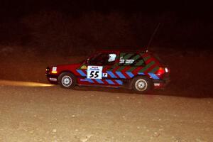 Brian Vinson / Richard Beels VW GTI on SS4.