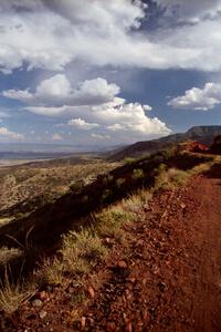 View from the mountains near Jerome. Watch out for the dropoffs!