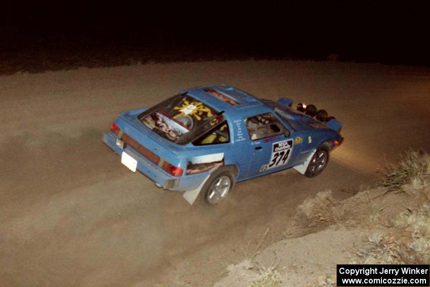 Leon Styles / Larry Scott Mazda RX-7 on SS2.