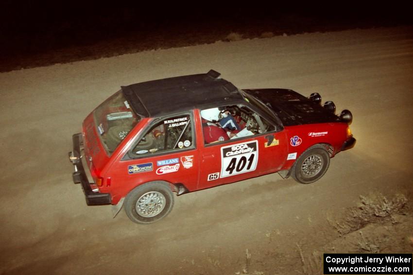 Jim Gillaspy / Mick Kilpatrick Dodge Colt on SS2.