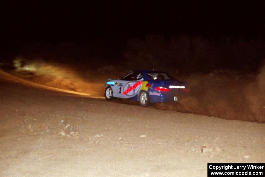 Paul Choinere / Jeff Becker Hyundai Tiburon on SS4.