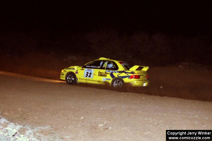 Paul Eklund / Scott Huhn Subaru Impreza on SS4.