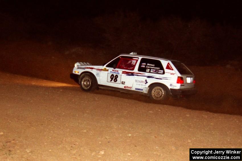 Bob Nielsen / Brett Corneliusen VW GTI on SS4.