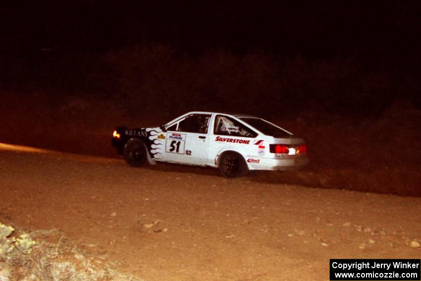 Jay Streets / Bill Feyling Toyota Corolla GT-S on SS4.