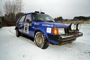 2000 SCCA Pro Rally Group 5 Champions Mark Utecht / Brenda Corneliusen Dodge Omni GLH Turbo