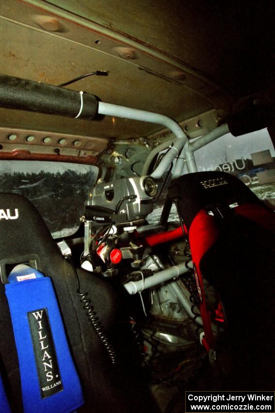 Interior of the Mark Utecht / Brenda Corneliusen Dodge Omni GLH Turbo