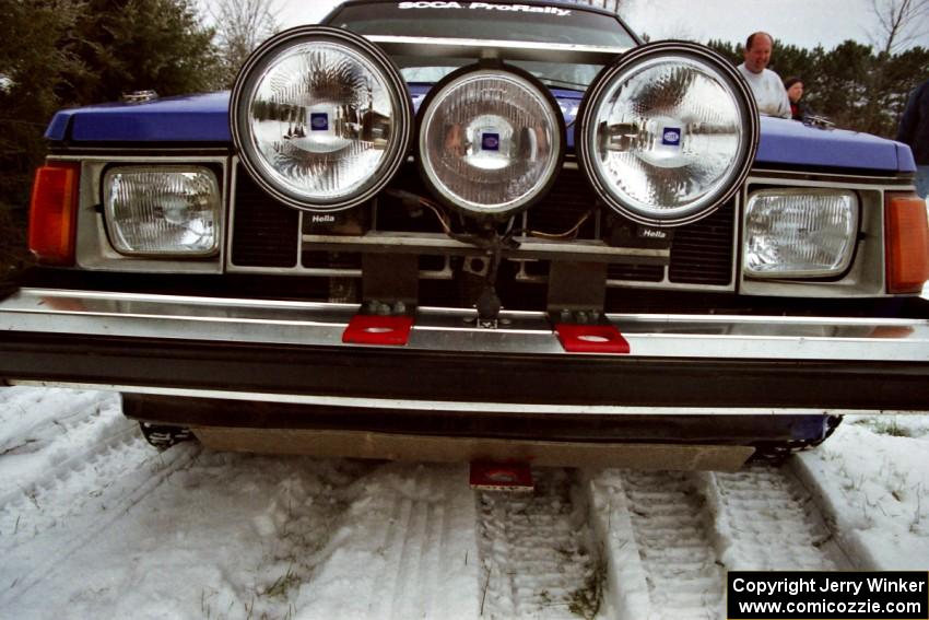 Light pod on the Mark Utecht / Brenda Corneliusen Dodge Omni GLH Turbo