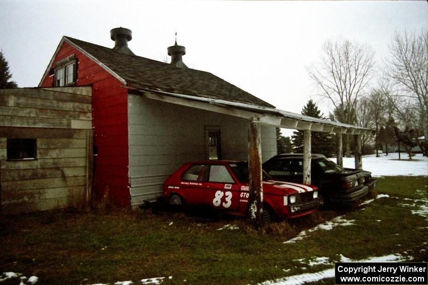 Parts cars for the Mark Utecht / Brenda Corneliusen Dodge Omni GLH Turbo