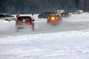 Rich Westgard / Brent Carlson / Dave Steen, Jr. Subaru Impreza and Ian Forte / Paul Tavernier BMW 325