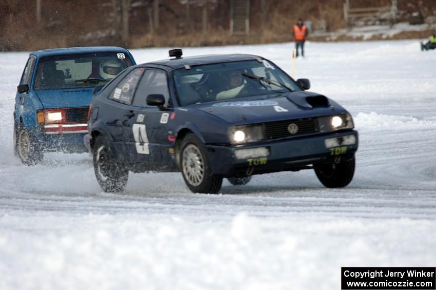 Matt Bjorge / Brian Lange VW Corrado and Paul Palzer / Jon Palzer / Nick Palzer VW Rabbit