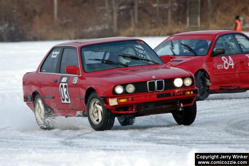 Ian Forte / Paul Tavernier BMW 325 and Rich Westgard / Brent Carlson / Dave Steen, Jr. Subaru Impreza