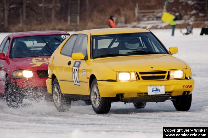 Tony Burhans / Dan Burhans II SAAB 9-3 and Pete Tavernier / John Gamboni / Stephan Karroc Nissan Sentra Spec V