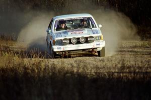 Jerry Brownell / Jim Windsor Chevy Citation at speed on the practice stage.