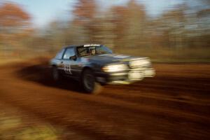 Mike Hurst / Rob Bohn Ford Mustang on the practice stage.