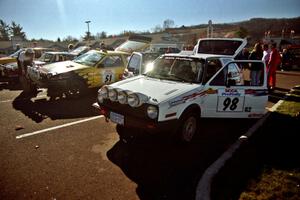 Bob Nielsen / Brett Corneliusen VW GTI, Jay Streets / Bill Feyling Toyota Corolla GT-S and Phil Smith / Dallas Smith MGB-GT