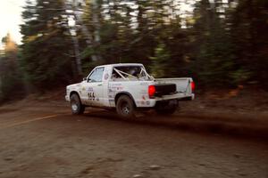 John Daubenmier / Stan Rosen Chevy S-10 at speed near the finish of SS1, Herman.