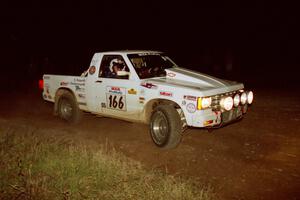 John Daubenmier / Stan Rosen Chevy S-10 at the spectator corner on SS4, Far Point I.