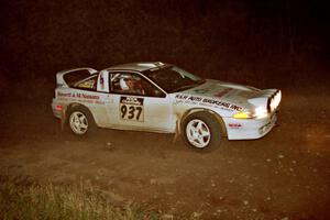 Patrick Farrell / Sean O'Reilly Eagle Talon at the spectator corner on SS4, Far Point I.