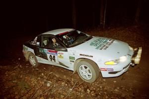 Bryan Pepp / Jerry Stang Eagle Talon at speed on SS8, Bob Lake.