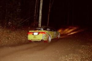 Paul Dubinsky / Yvon Dubinsky Eagle Talon at speed on SS8, Bob Lake.