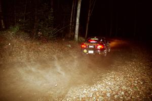 Pat Richard / Ben Bradley Subaru Impreza 2.5RS at speed on SS8, Bob Lake.