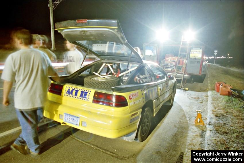 Steve Gingras / Bill Westrick Eagle Talon at the first Kenton service.