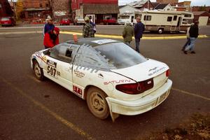 Micah Wiitala / Josh Prusi Saturn SC2 at parc expose in Calumet prior to the start of day two.