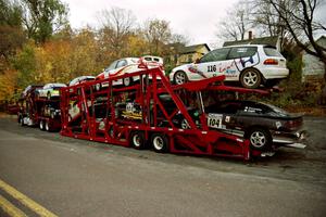 The Irish rally contingent from Yonkers showed up loaded for bear!