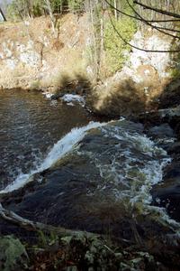 Peterson Falls on the Montreal River near Hurley, WI