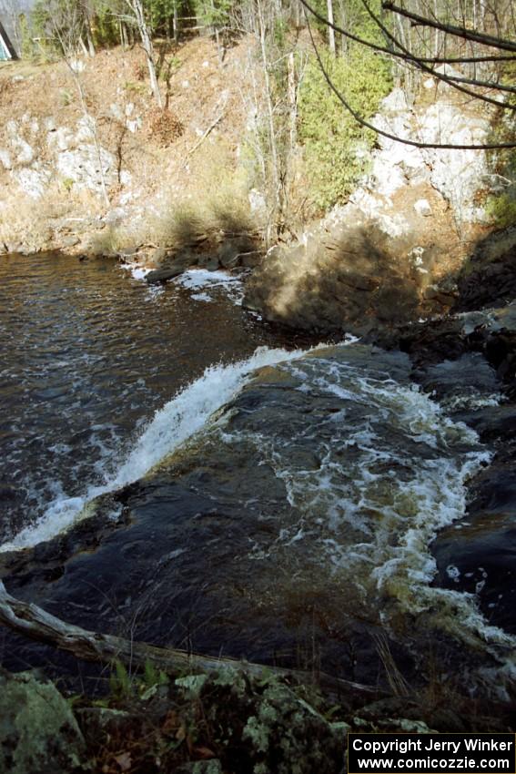 Peterson Falls on the Montreal River near Hurley, WI