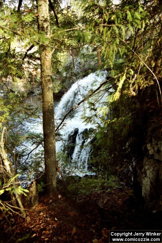 Peterson Falls on the Montreal River near Hurley, WI