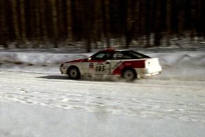 Jon Bogert / Daphne Bogert Toyota Celica All-Trac at speed on SS4, Avery Lake.