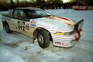 Bruce Perry / Phil Barnes Eagle Talon at the spectator corner on SS11, Hungry 5.