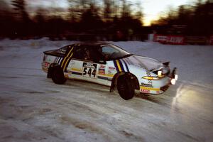 Dan Malott / Matt Malott Eagle Talon at the spectator corner on SS11, Hungry 5.