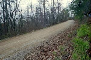 A good view of the fast sweeping roads in southeastern Tennessee.