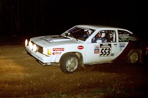 Jerry Brownell / Jim Windsor head uphill at the crossroads hairpin in their Chevy Citation.