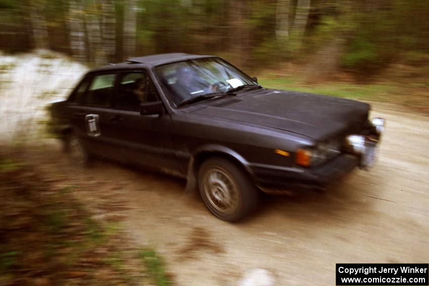 Brad Odegard was car 0 for the event in his Audi Quattro 4000.