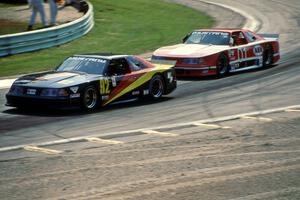 Phil Bartelt's Ford Mustang and John Brumder's Ford Mustang