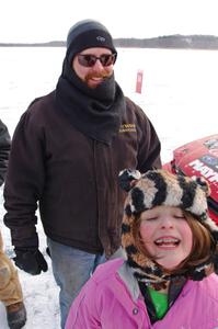 Brent Carlson and daughter Ellie Carlson