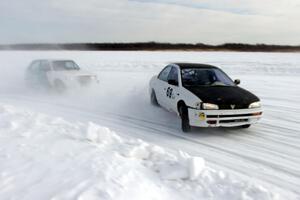 Dan Mooers / Dan Drury Subaru Impreza and Brad Johnson / Morgan Johnson VW Rabbit