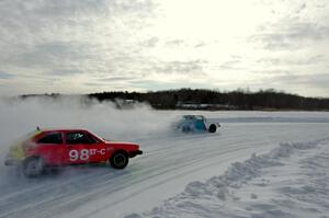 Brad Johnson / Morgan Johnson VW Rabbit and Mark Olson / Jay Jorgenson VW Scirocco