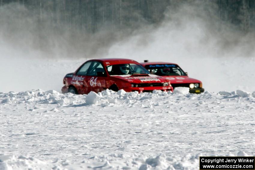 Rich Westgard / Brent Carlson Subaru Impreza and Mark Olson / Jay Jorgenson VW Scirocco