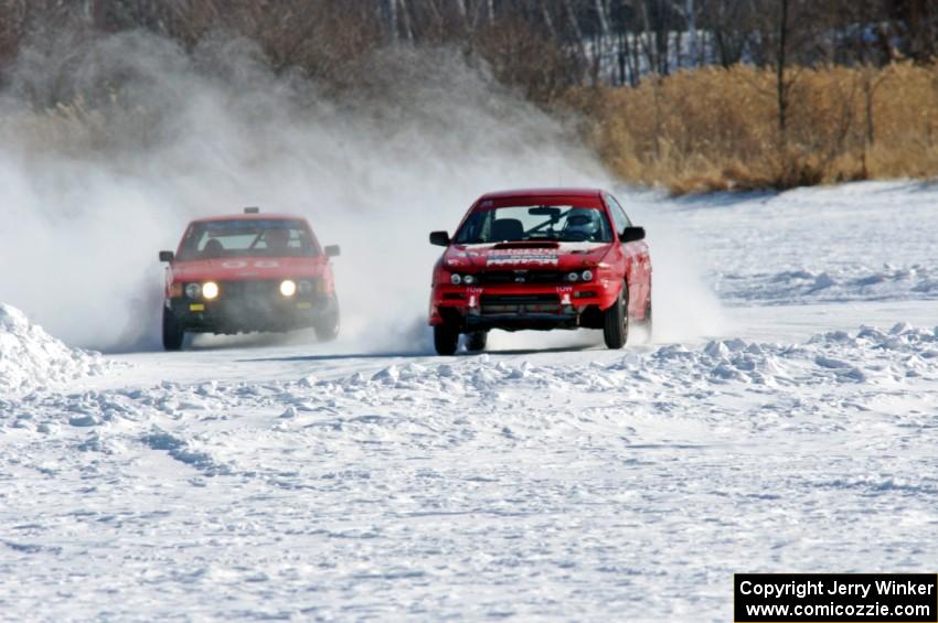 Rich Westgard / Brent Carlson Subaru Impreza and Mark Olson / Jay Jorgenson VW Scirocco