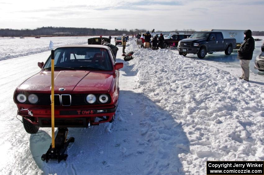 Ian Forte / Paul Tavernier BMW 325 was present, but did not compete on Saturday