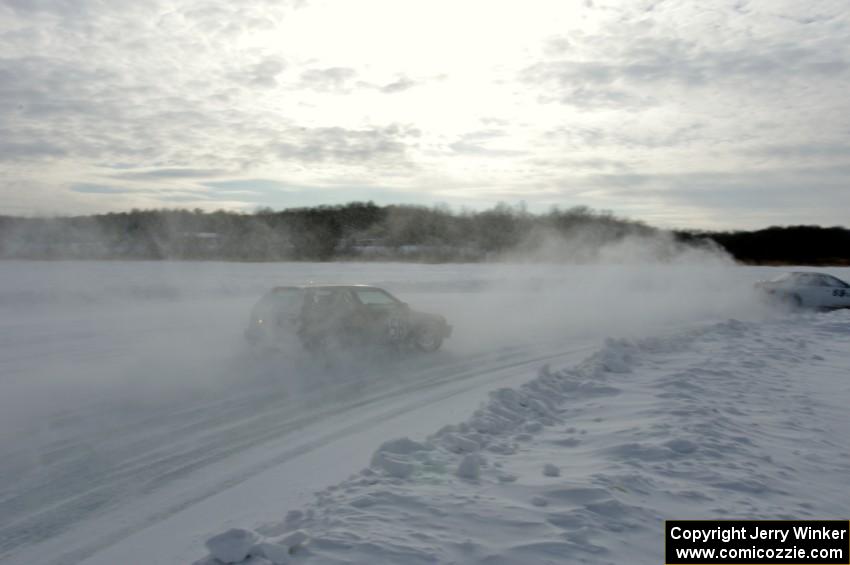 Dan Mooers / Dan Drury Subaru Impreza and Tim Stone's Honda Civic