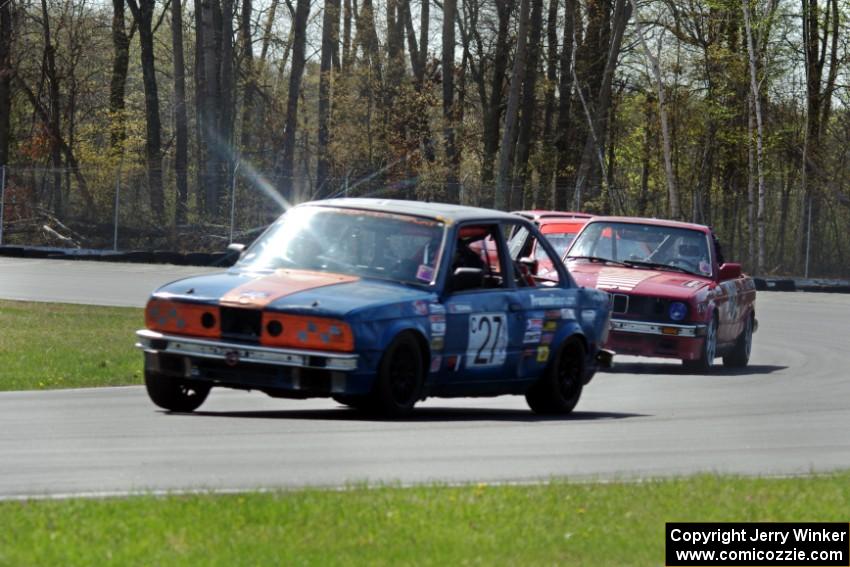 North Loop Motorsport BMW 325 and Missing Link Motorsports BMW 325i