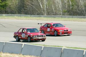 Cheap Shot Racing BMW 325is and In The Red With Chris BMW M3