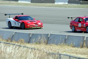 In The Red With Chris BMW M3 and Braunschweig Racing Chevy Corvette